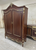 ROCOCO ARMOIRE, MAHOGANY AND GOLD