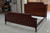 WALNUT FRENCH WOOD BED FRAME
