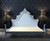 VERSAILLES LOUIS XV PLATFORM BED, CREAM AND GOLD LEAF