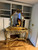 ANTIQUE GOLD CONSOLE TABLE AND MIRROR FRENCH