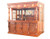 RED MAHOGANY PUB CANOPY BAR FOR SALE