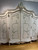 Marie Antoinette Armoire Beige and Antique Gold