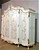 Marie Antoinette Armoire Light Green and Gold