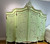 Marie Antoinette Armoire Light Green and Gold