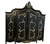 Marie Antoinette Armoire Black and Gold