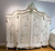 MARIE ANTOINETTE WIDE ARMOIRE OFF WHITE & GOLD