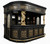 BLACK AND GOLD GOTHIC CANOPY BAR