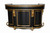 Regal Riviera Bar Counter, Black and Gold