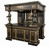 THE BEEFEATER CUSTOM HOME PUB BAR BLACK AND GOLD