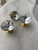 Luxury Diamond Shape Crystal Cabinet Knobs with Gold Base
