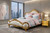 Gold Rococo Bedroom Set King - In Stock & Ready to Ship - Adjustable Base Compatible