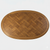 Parquet Basketweave Tabletop Natural Oak
