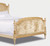 RITZ-CARLTON STYLE LOUIS XVI BED GOLD AND CREAM