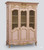 pink and gold shabby chic French bookcase