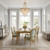 THE GRAND VERSAILLES DINING SET 36 INCH DEPTH x 72 INCH LONG