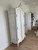 Provencial Armoire Double Door Distressed White