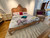 CHLOE CARVED BED WITH LOW FOOTBOARD