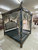 Imperial Midnight Oriental Canopy Bed – Hand-Carved Baroque Elegance