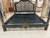 Imperial Midnight Oriental Canopy Bed – Hand-Carved Baroque Elegance