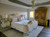 FRENCH BEDROOM SET CRACKLED WHITE AND GOLD