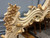 Daphne Clair Baroque Wall Mirror Cream and Gold
