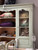 French Country Kitchen, Grey door French Dresser