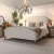The Chateaux French Country Upholstered Bed Frame