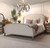 The Chateaux French Country Upholstered Bed Frame