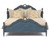 FRENCH BLUE PLATFORM BED