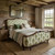 ALASKAN KING LOUIS XV CORBEILLE BED OLIVE & WALNUT