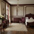The Versailles Rococo Hand-Carved Mahogany Bedroom Set (High-Gloss Aubergine Finish)