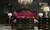 Royale Rococo Bed Frame – Black & Pink Velvet Gothic Bed