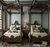 Tudor Royal Luxury Juvenile Canopy Bed – Solid Beechwood in Heritage Walnut