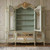 The Chateau de Versailles Bespoke Grand Armoire Wardrobe – Chalky Pastel Green & Antique Gold Finish