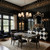 Atelier Vesper Harlequin Baroque Noir Dining Set