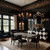 Atelier Vesper Harlequin Baroque Noir Dining Set