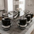 The Carlton Dining Set (Black & White Edition)