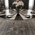The Grand Carlton Round Dining Set (Black & White Edition)
