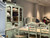 French Country Dining, Turquoise French Dining Table Set (1 Table 6 Chairs)