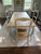 French Country Dining, Turquoise French Dining Table Set (1 Table 6 Chairs)