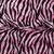 Zebra pink and black