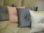 Carnaby Street Throw Pillow from Thundersley Home Essential's Diamante Collection, fabric by Designer Guild....212 889 1917