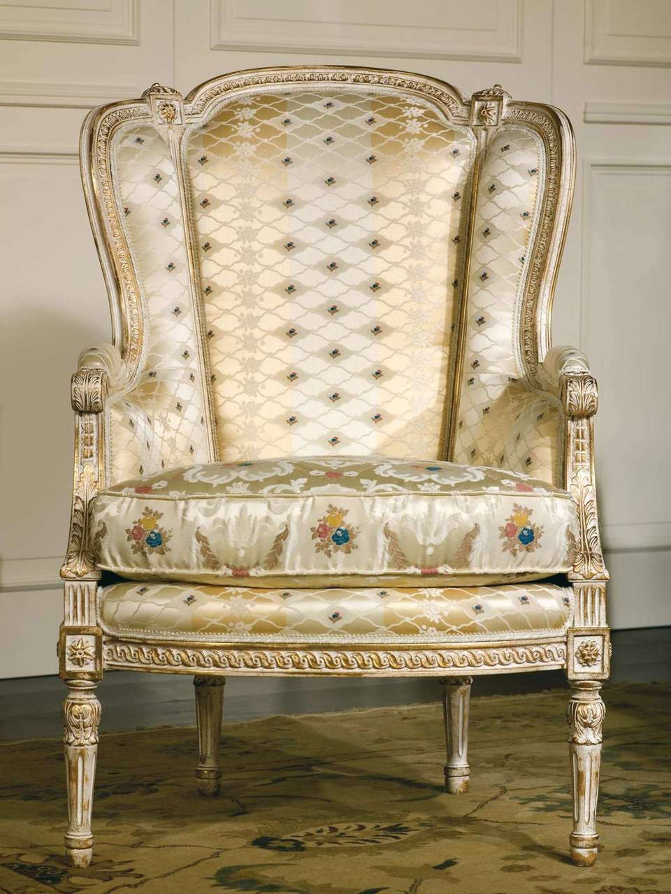 Living Room Sets, Louis XVI Style Sofa & Chairs