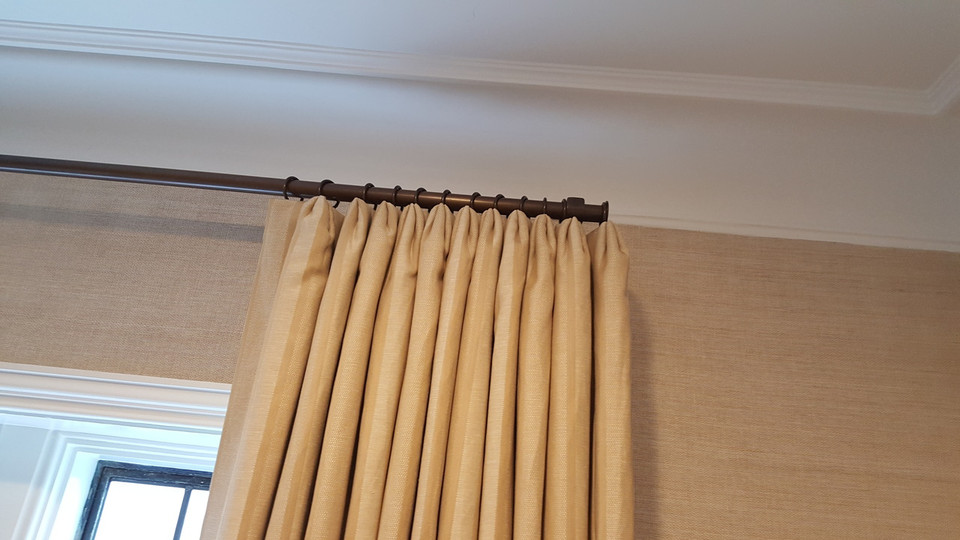 Curtains for Den Windows, high end custom
