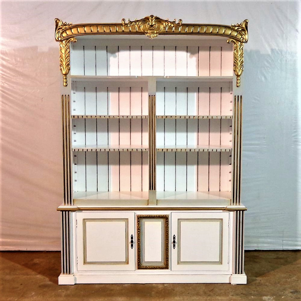 Antique Style bookcase and display