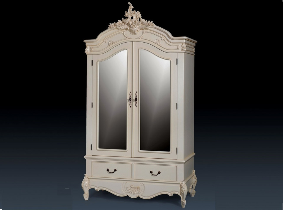 French Ivory Armoire
