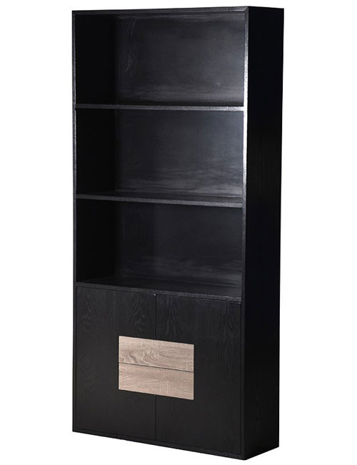 French Style Bookcase, Black Shabby Chic French Furniiture