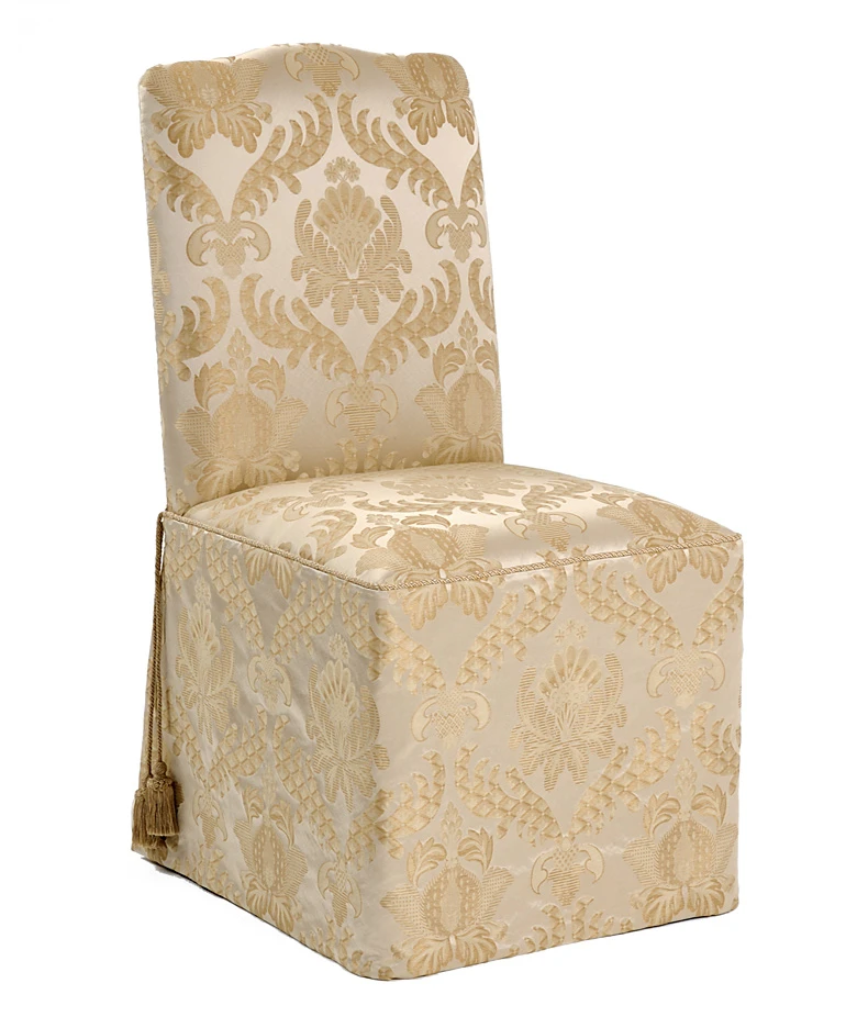 Camelback dining and side chair
