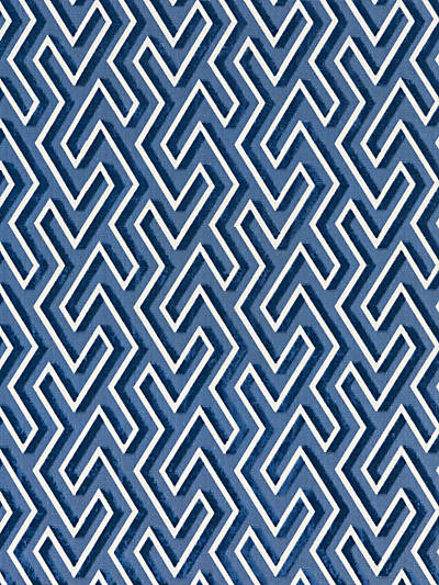 Pacifica Maze Velvet by the yard