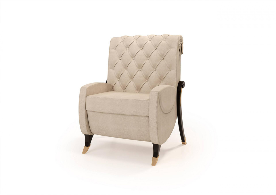 London Tufted Armchair